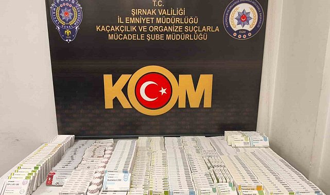 Şırnak'ta narkotik ve kaçakçılık operasyonu: 3 tutuklama