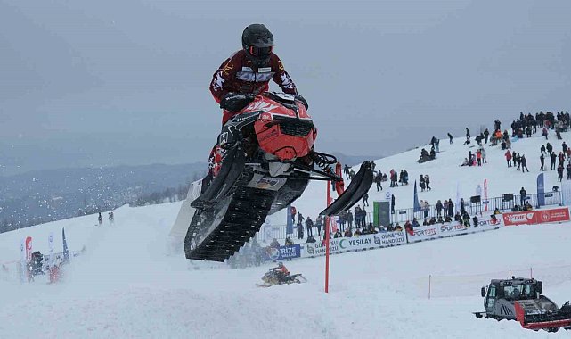 SNX Türkiye Dünya Kar Motosikleti Şampiyonası Rize'de başladı