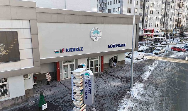 Soğuk günlerde sıcak adres: Kayseri Büyükşehir'in kütüphaneleri