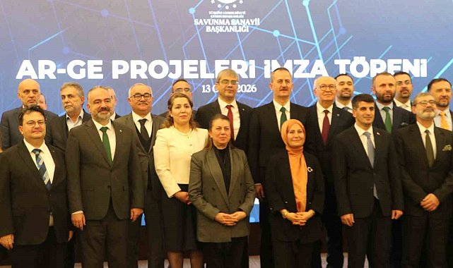 SSB'den kritik teknolojilerde 14 yeni Ar-Ge projesi için imzalar atıldı