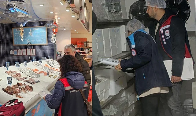 Su Ürünleri'nden sıkı denetim! 4 ton balığa el konuldu