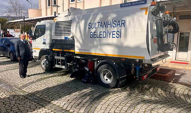 Sultanhisar Belediyesi'nin araç filosu güçlendi