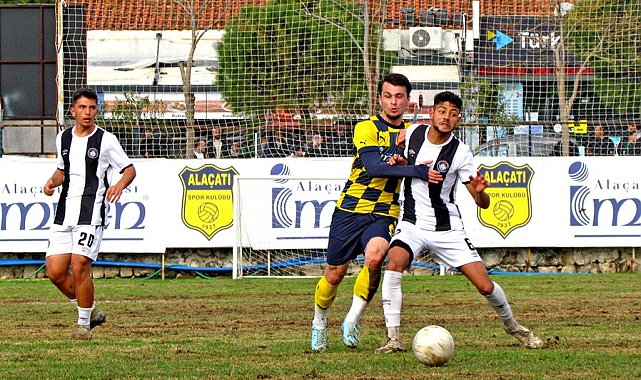 Süper Amatör'de Yerel Derbi Berabere Bitti: Alaçatıspor - Çeşme Belediyespor 2-2