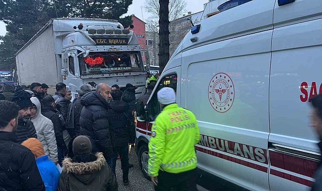 Tatvan'da tırın çarpması sonucu bir kişi hayatını kaybetti