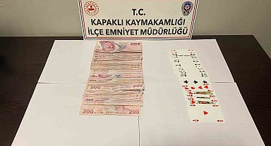Tekirdağ'da kumar operasyonu: 81 bin lira ceza
