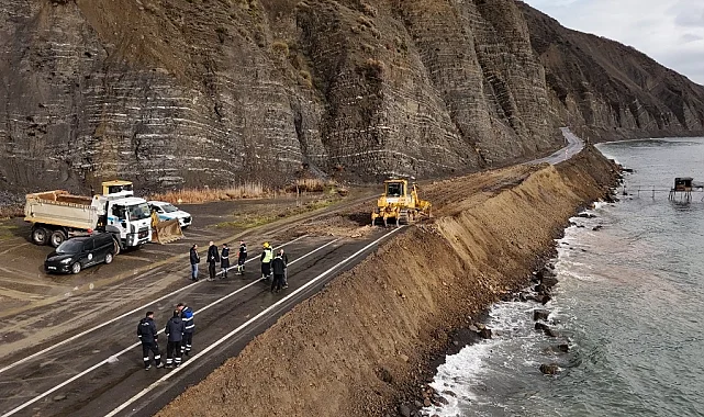 Tekirdağ'da heyelan önlemi