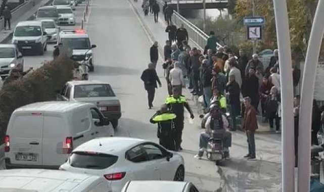 Ters yönden gelen motosiklete otomobil çarptı: 1 yaralı