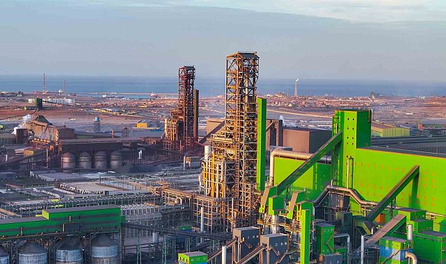 Tosyalı, Cezayir'de gerçekleştirdiği 2,43 milyon tonluk çelik üretimiyle rekor kırdığını açıkladı