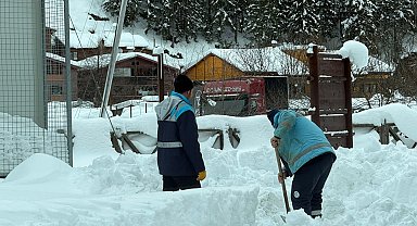 Trabzon Uzungöl Kış Festivali için ekipler seferber oldu