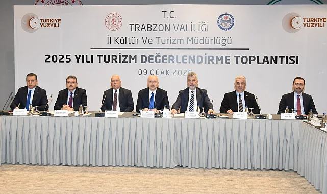 Trabzon'da turizm hedefleri masaya yatırıldı