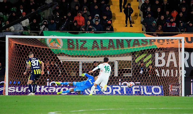 Trendyol Süper Lig: Alanyaspor: 2 - Fenerbahçe: 1