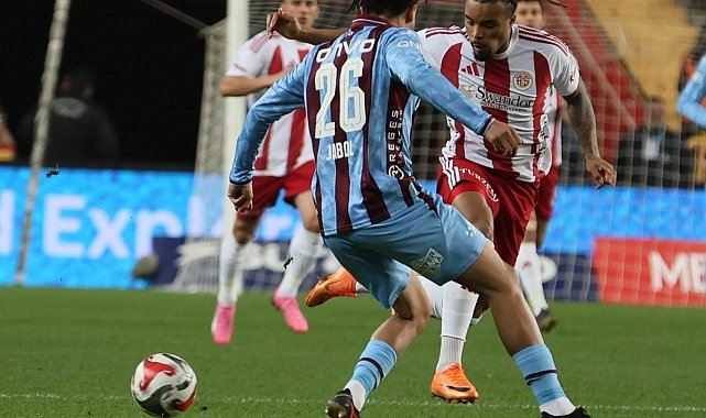 Trendyol Süper Lig: Antalyaspor: 1 - Trabzonspor: 0
