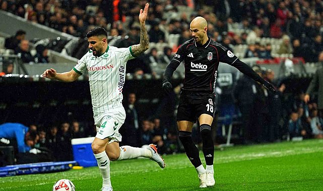 Trendyol Süper Lig: Beşiktaş: 0 - Konyaspor: 0