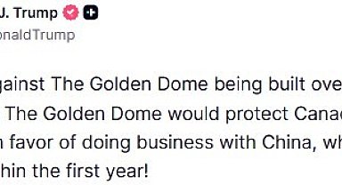 Trump'tan Kanada'ya Grönland tepkisi: "Altın Kubbe'ye karşı çıkarken, Çin ile iş yapmayı tercih ettiler"