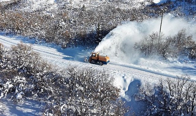 Tunceli'de 209 köy yolu ulaşıma kapalı