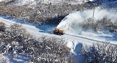 Tunceli'de 209 köy yolu ulaşıma kapalı