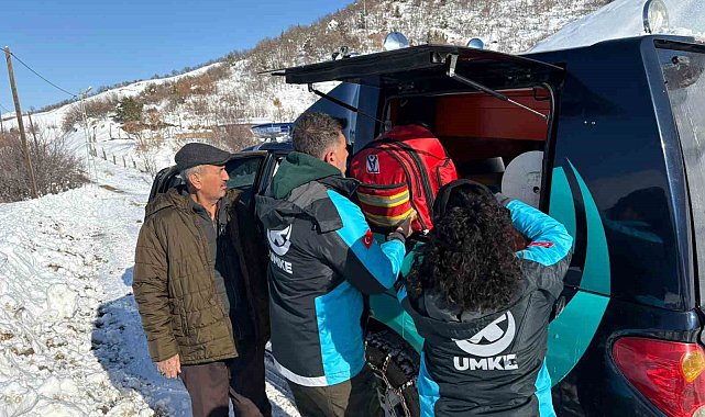 Tunceli'de UMKE ekipleri diyaliz hastası için seferber oldu