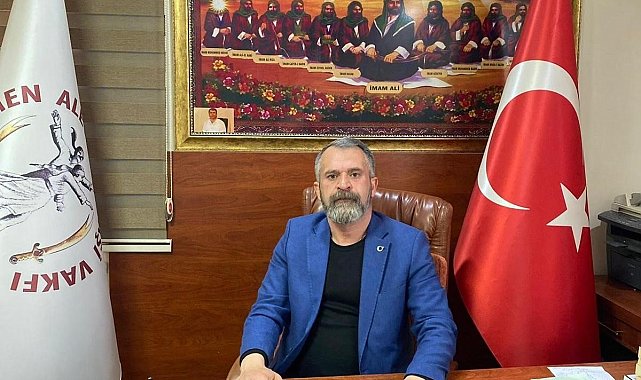 Türkmen Alevi Bektaşi Vakfı Genel Başkanı Özdemir'den bayrağa saygısızlığa tepki: