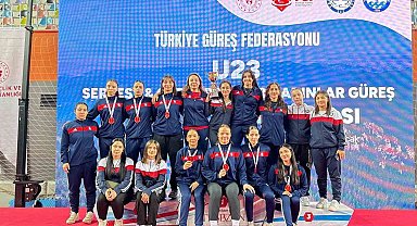 U23 Türkiye Kadınlar Güreş Şampiyonası sona erdi