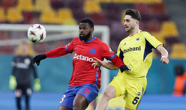 UEFA Avrupa Ligi: FCSB: 1 - Fenerbahçe: 1