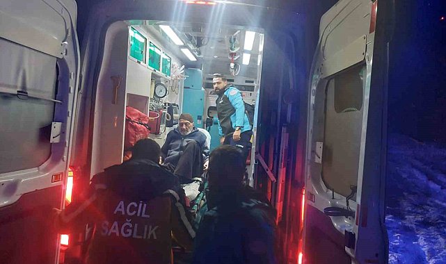 UMKE'den zorlu kış şartlarında hasta kurtarma operasyonu