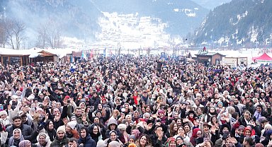 Uzungöl Kış Festivali'nde üçüncü gün coşkusu