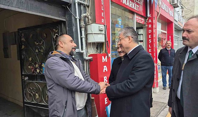 Vali Yılmaz'dan esnaf ziyareti