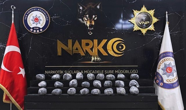 Van'da 26 kilo 160 gram metamfetamin ele geçirildi
