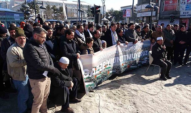 Van'da "Gazze'yi unutmayın" çağrısı yapıldı
