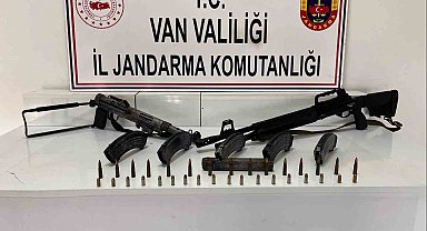 Van'da silah ve mühimmat ele geçirildi