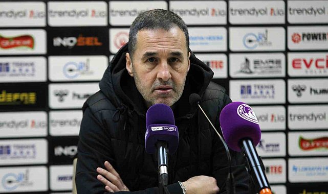 Yalçın Koşukavak: "Elimizden geldiğince yukarıların takımı olmak için mücadele ediyoruz"