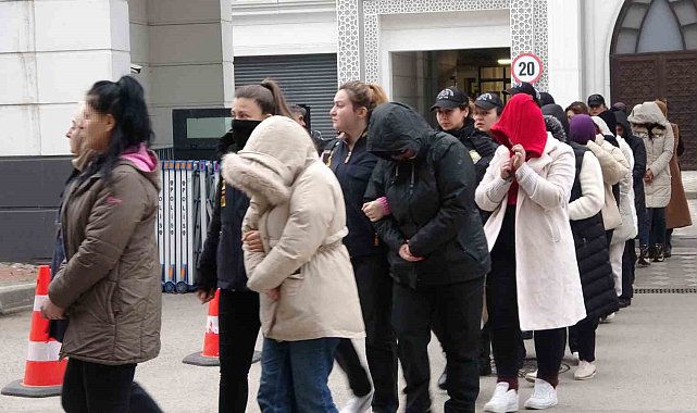 Yasa dışı bahis operasyonunda gözaltına alınan 61 şüpheli adliyeye sevk edildi