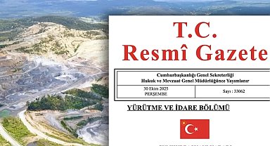 Yeni maden rehabilitasyon yönetmeliği yayımlandı