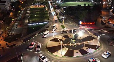 Yılbaşına özel Kırklareli'nde geniş çaplı polis denetimi