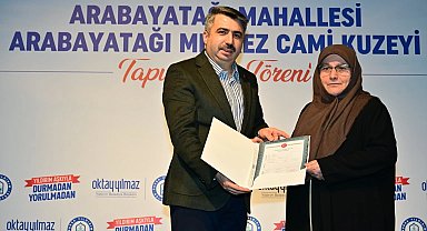 Yıldırım'da büyük dönüşüm yolunda tapu seferberliği