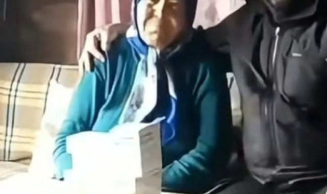 Yolu kapanan köydeki hastanın ilaçları için ekipler seferber oldu