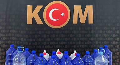 Yozgat'ta kaçak alkol yakalandı