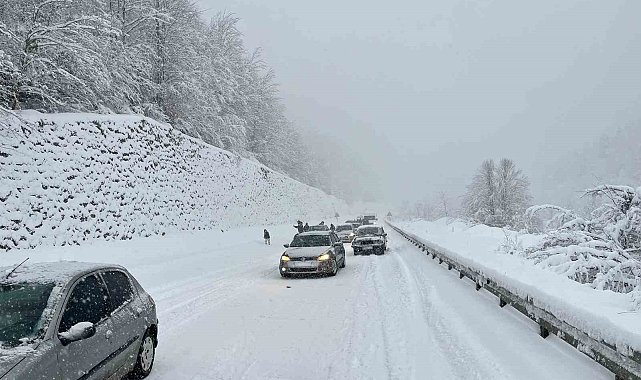 Zonguldak'ta yoğun kar mesaisi, 61 köy yolunda çalışma sürüyor