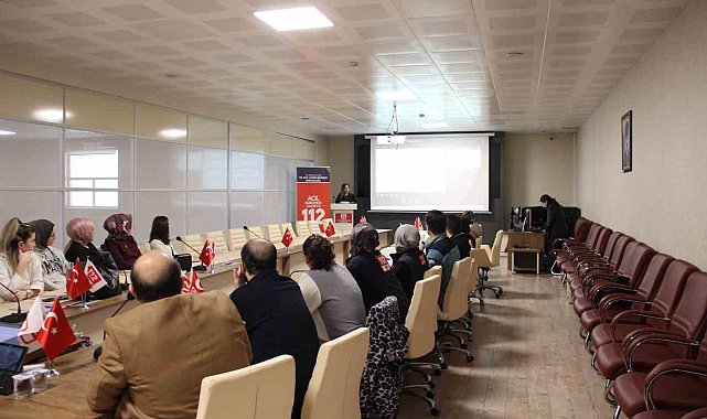 112 Acil Çağrı Merkezi'nde genel değerlendirme toplantısı yapıldı