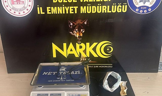 140 gram uyuşturucu ele geçirildi, 1 kişi tutuklandı