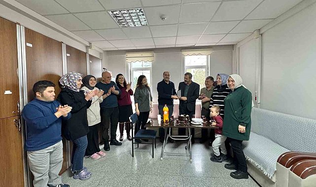 40 yıllık hizmete anlamlı veda