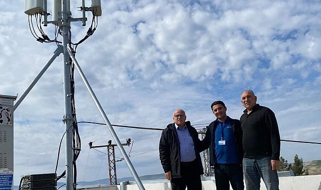 Adıyaman'da Kırmacık köyüne baz istasyonu kuruldu