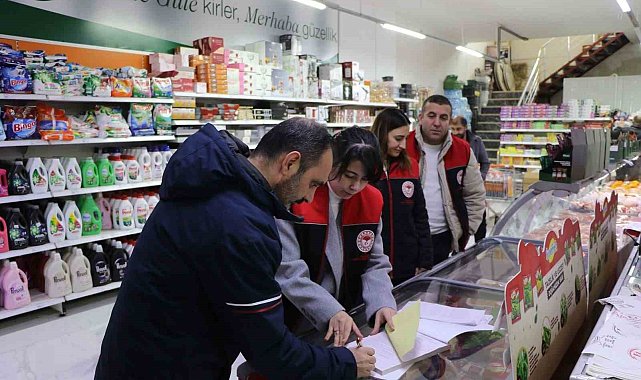 Ağrı'da Ramazan öncesi market, kasap ve fırınlar denetlendi