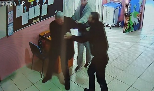 Ahlat'ta okul müdürlerine saldırı görüntüleri ortaya çıktı