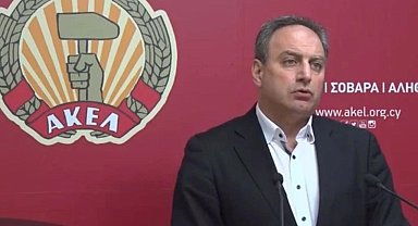 AKEL Genel Sekreteri Stefanu: "İsrail, Güney Kıbrıs'ı kendi projelerinde araç olarak kullanıyor"