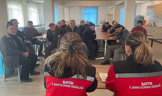 Akpınar köyünde üreticinin talepleri dinlendi