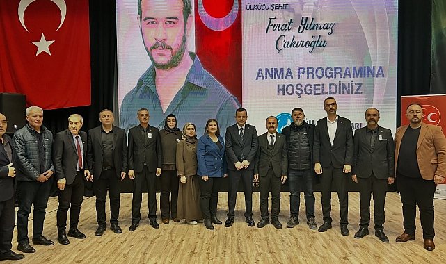 Akşehir'de Fırat Yılmaz Çakıroğlu için anma programı düzenlendi