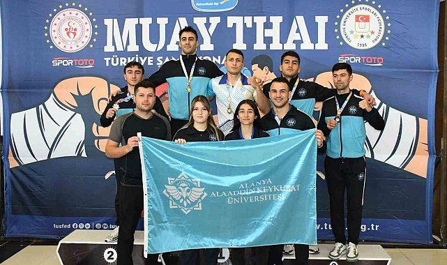 ALKÜ, Muay Thai şampiyonasından 5 madalya ile döndü