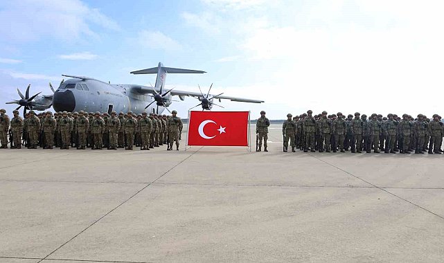 Almanya'da yapılacak NATO tatbikatı için Mehmetçikler yola çıktı