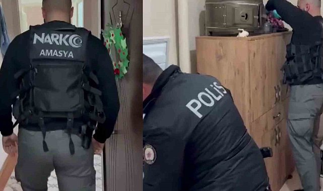 Amasya'da uyuşturucu operasyonu: 11 tutuklama